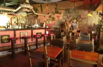 Ein Restaurant oder anderes Speiselokal in der Unterkunft Cityresidenz Karlsruhe