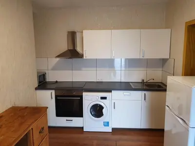 Küche/Küchenzeile in der Unterkunft Siedlungsstr 19 Bruchsal Ap 40