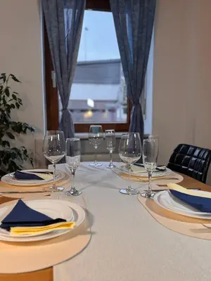 Grundriss der Unterkunft Apartment nahe Frankfurt am Main mit Parkplätzen PKW oder VAN