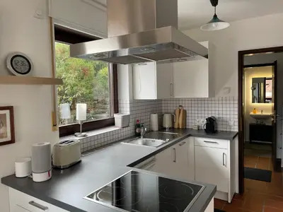 Küche/Küchenzeile in der Unterkunft Ruhiges Apartment in Weissach - Nähe Porsche
