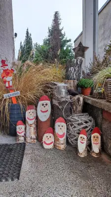 Ein Garten an der Unterkunft FeWo Sartorius am Hemsberg