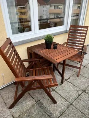 Ein Balkon oder eine Terrasse in der Unterkunft Casa Castaña