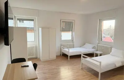 Ein Sitzbereich in der Unterkunft Wohnquartier GbR