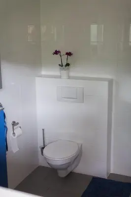 Ein Badezimmer in der Unterkunft Ferienwohnung Spiegelberg