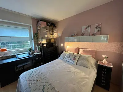 Ein Bett oder Betten in einem Zimmer der Unterkunft Apartment in Bad Herrenalb