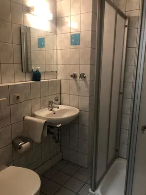 Ein Badezimmer in der Unterkunft Schozacher Stüble