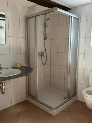 Ein Badezimmer in der Unterkunft Bioweingut Glaser