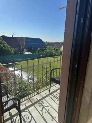 Ein Balkon oder eine Terrasse in der Unterkunft Bioweingut Glaser