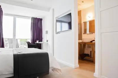 Ein Bett oder Betten in einem Zimmer der Unterkunft Konventchen
