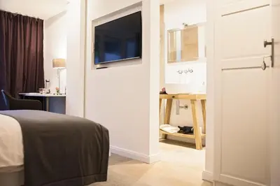 Ein Bett oder Betten in einem Zimmer der Unterkunft Konventchen
