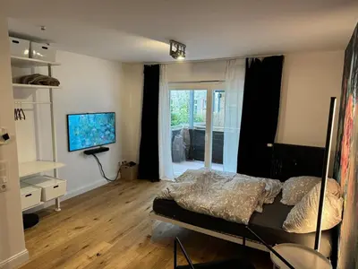 TV/Unterhaltungsangebot in der Unterkunft Apartment am Nationaltheater
