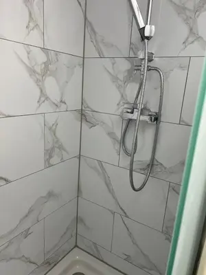 Ein Badezimmer in der Unterkunft Haus Kamler