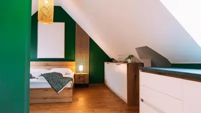 TV/Unterhaltungsangebot in der Unterkunft Evergreen Cozy Apartment im Herzen von Durlach
