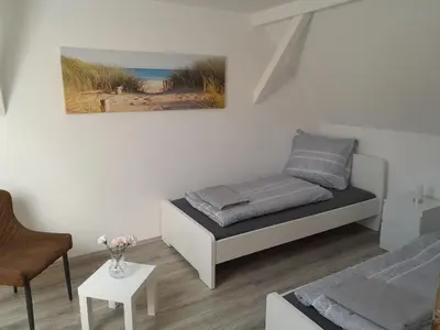 Ein Sitzbereich in der Unterkunft Haus Morana
