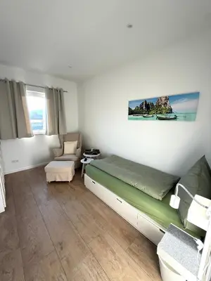 Ein Sitzbereich in der Unterkunft B3 Boardinghouse bei Becker