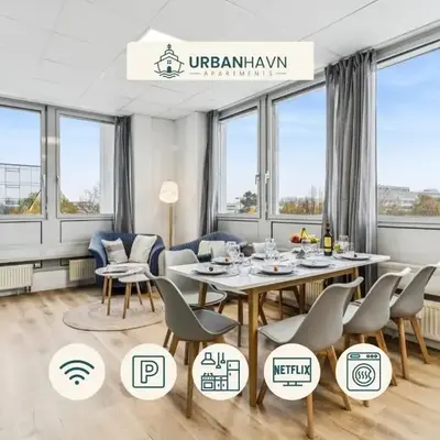 Urban Havn - 6 Apartments mit top Anbindung für bis zu 34 Personen