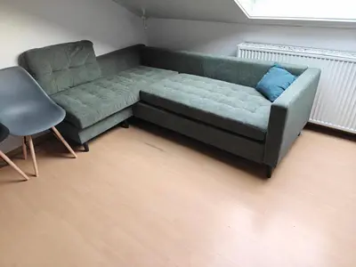 Ein Sitzbereich in der Unterkunft Karlsbader35