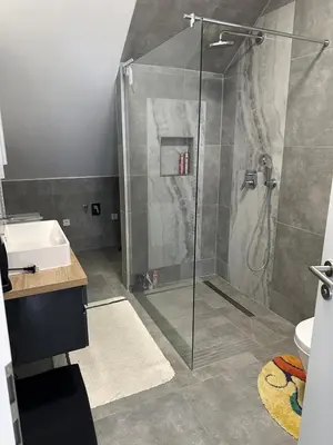 Ein Badezimmer in der Unterkunft Ferienwohnung Steinberg