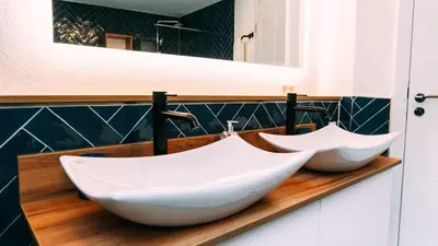 Grundriss der Unterkunft Water 7 Cozy Apartment im Herzen von Durlach