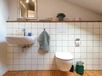 Ein Badezimmer in der Unterkunft Bahnhof Grombach