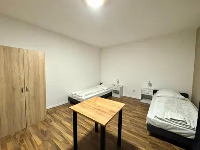 Ein Bett oder Betten in einem Zimmer der Unterkunft Casa Heusenstamm