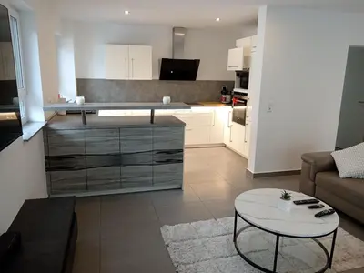 Küche/Küchenzeile in der Unterkunft Exclusive new apartment