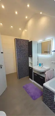 Ein Bett oder Betten in einem Zimmer der Unterkunft Exclusive new apartment