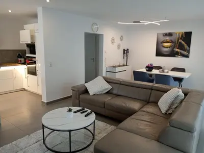 Küche/Küchenzeile in der Unterkunft Exclusive new apartment