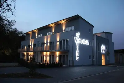 Das Gebäude in dem sich das Hotel befindet