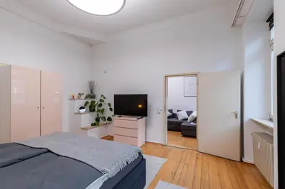 TV/Unterhaltungsangebot in der Unterkunft Modern apartment in a central location