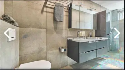 Ein Badezimmer in der Unterkunft Ferienwohnung neu Speyer