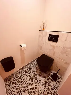 Ein Badezimmer in der Unterkunft VagabundNEST Altstadt Freinsheim