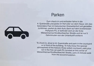 Grundriss der Unterkunft VagabundNEST Altstadt Freinsheim