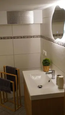 Grundriss der Unterkunft Deluxe Apartment Altstadt Luxus Klimaanlage