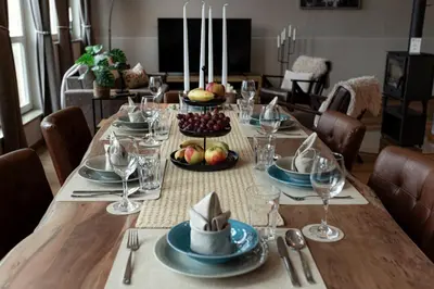 Essen in der Ferienwohnung oder in der Nähe
