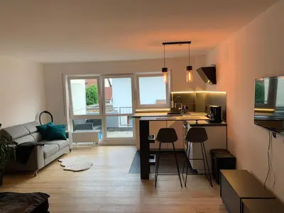Küche/Küchenzeile in der Unterkunft Renovated, cozy 1-room apartment with balcony