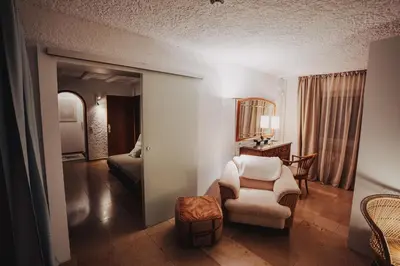 Ein Sitzbereich in der Unterkunft Heilbronn Residenz