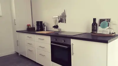 Küche/Küchenzeile in der Unterkunft Ferienhaus Senta