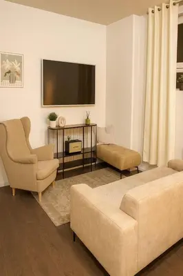 TV/Unterhaltungsangebot in der Unterkunft Loft Wohnung in St Leon Rot