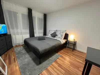 Ein Bett oder Betten in einem Zimmer der Unterkunft FlexStay Room 8