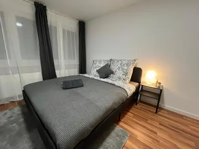 Ein Bett oder Betten in einem Zimmer der Unterkunft FlexStay Room 8