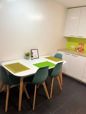 Küche/Küchenzeile in der Unterkunft FlexStay Room 9