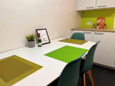 Küche/Küchenzeile in der Unterkunft FlexStay Room 10