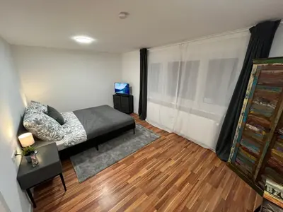 Ein Bett oder Betten in einem Zimmer der Unterkunft FlexStay Room 10