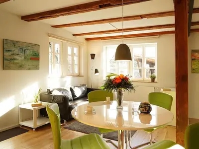 Ein Sitzbereich in der Unterkunft 