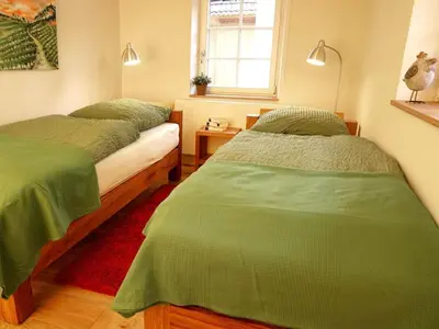 Ein Bett oder Betten in einem Zimmer der Unterkunft 