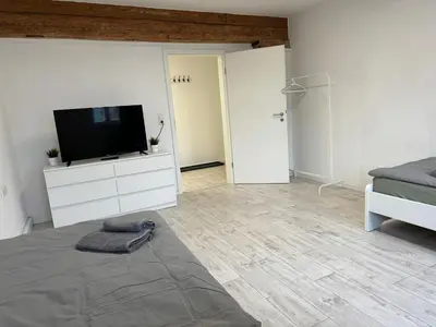 TV/Unterhaltungsangebot in der Unterkunft Monteurszimmer Renix Heilbronn