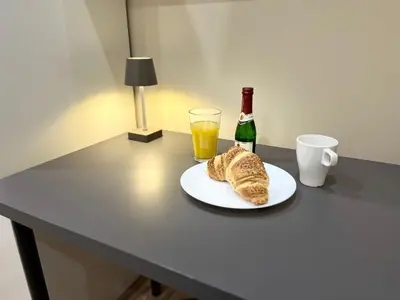 Essen im Privatzimmer oder in der Nähe