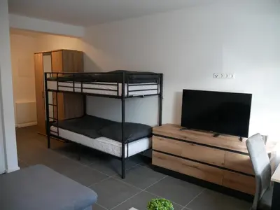 Ein Bett oder Betten in einem Zimmer der Unterkunft Herrnsheim Appartements