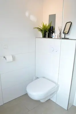 Ein Badezimmer in der Unterkunft DowntownApartment Ludwigsburg